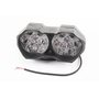 Фара двойная дополнительная светодиодная влагозащитная - 18 LED, (146*62mm) с креплением, тип 2