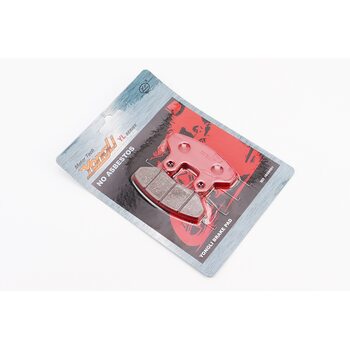 Гальмівні колодки (дискові) LAVERDA - Phoenix 125/150/200; SYM – RS50; Shark 50; Euro MX 125; Shark 4VR 125; Joyride 125/150/200 к-кт червоні