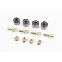 V200R Болт кріплення зірки задньої до демпфера к-кт 4шт + сайлентблоки