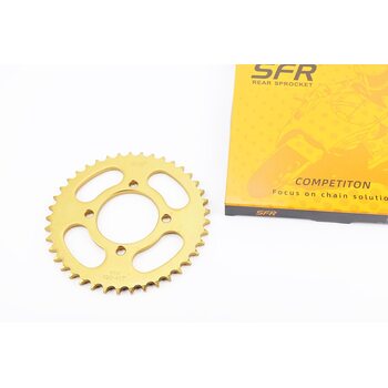 Зірка задня RS125 - 428-41T - d=64; 4отв.*80mm GOLD