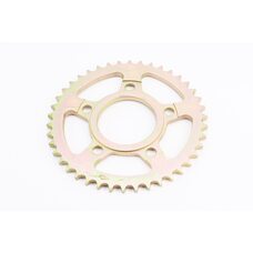 Зірка задня 428-42T - d=63; 5отв.*90,5mm V200CR; V250CR (жовтий метал)