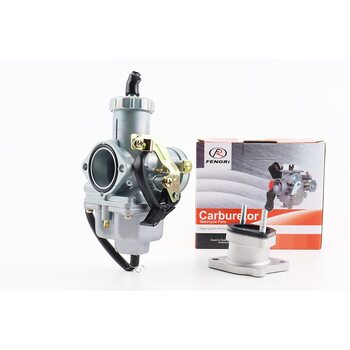 Карбюратор PZ33 СВ/CG-250/300 (d=33), дроссель под трос + патрубок