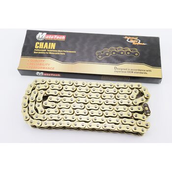 Цепь привода колеса 428HO*136L GOLD (с сальниками)